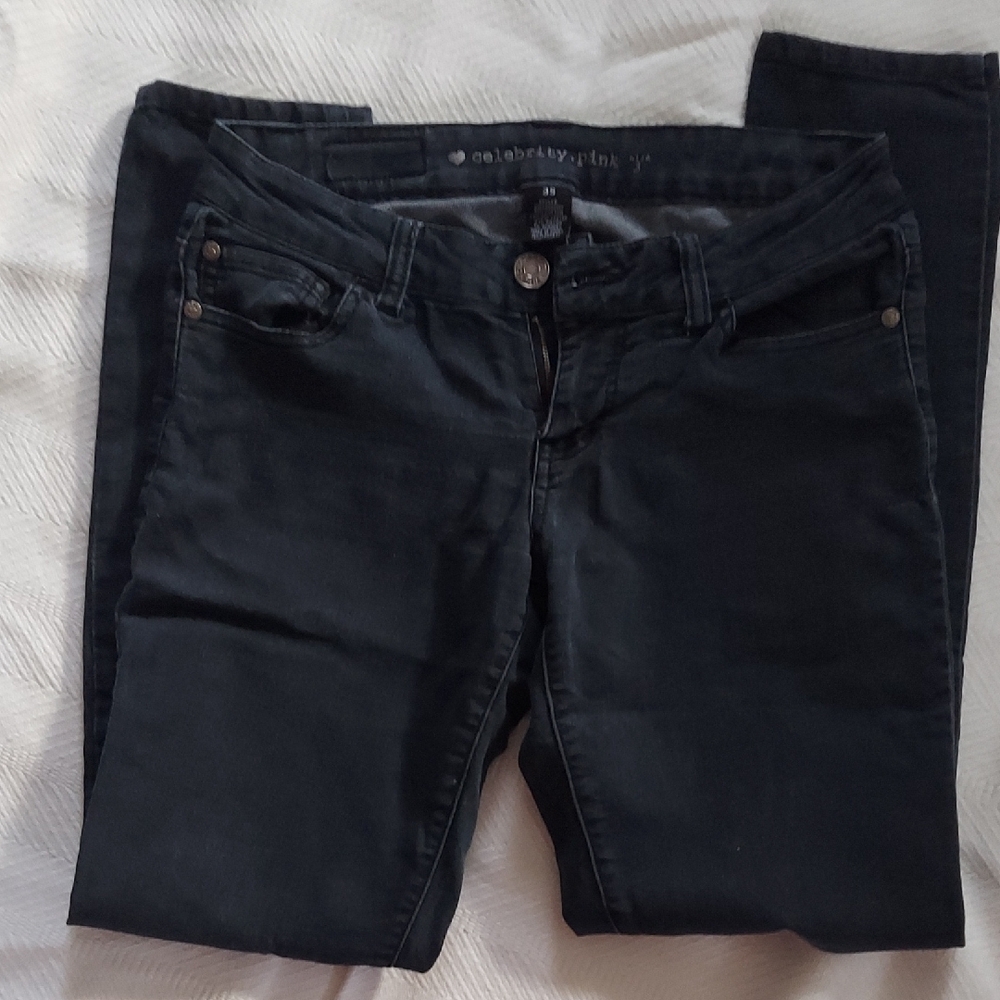 Celebrity Pink Black Jeans Size 3S